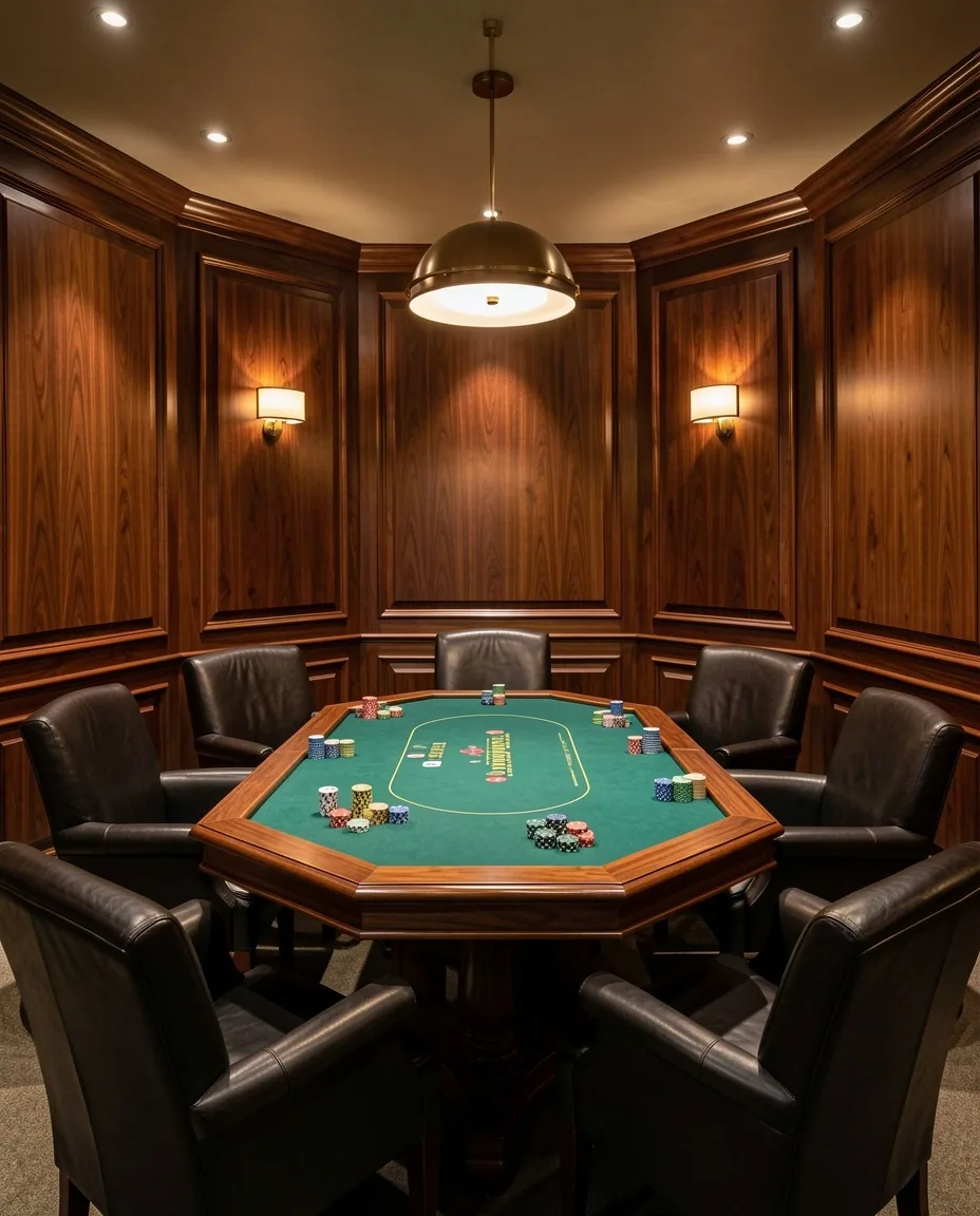 Az exkluzív Business Poker Club terem Pécs belvárosában