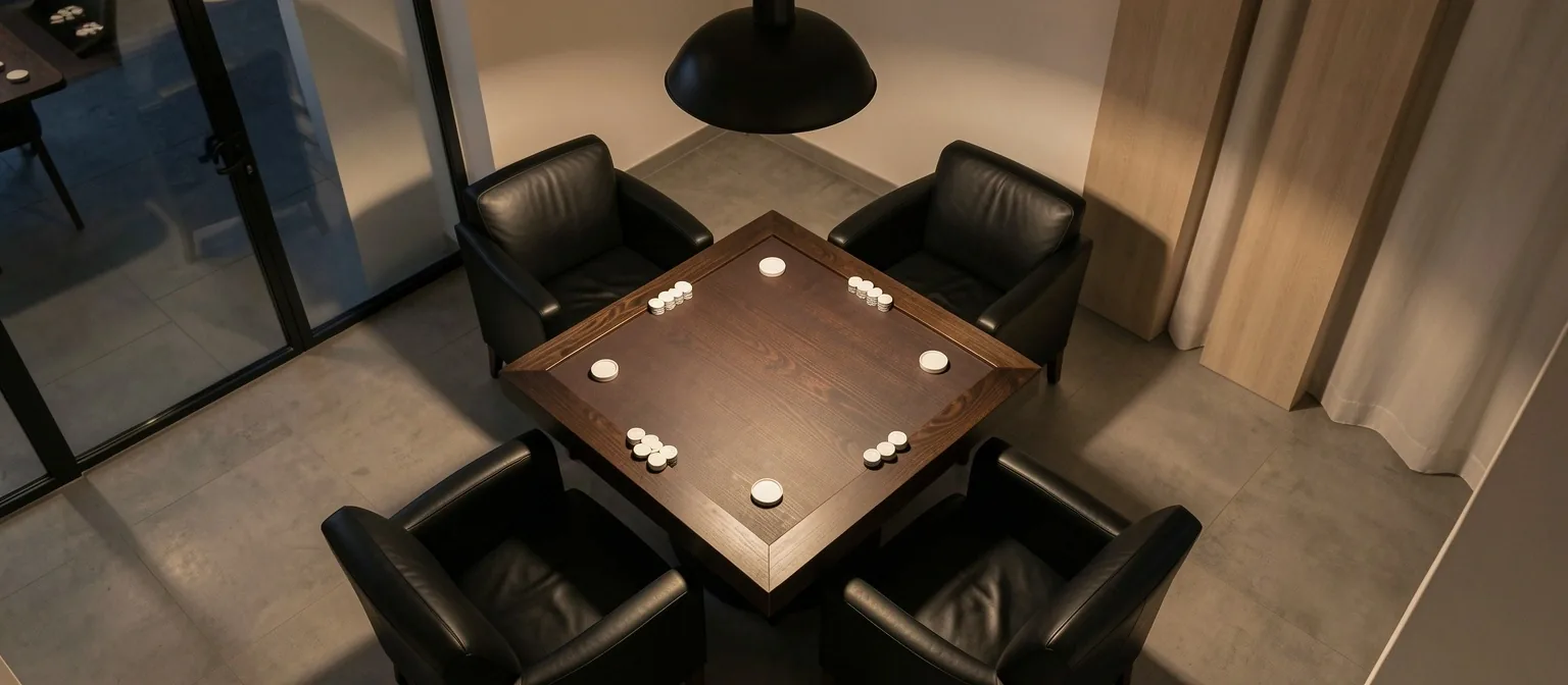 Fényterem Business Poker Club belső tér Pécs