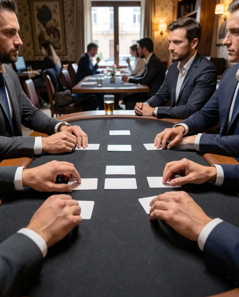 Business Poker Club professzionális stratégiai játékasztal Pécsen